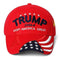 Trump 2024 Hat,3D Embroidered Trump Hat Keep America Great Donald Trump Slogan Hat Adjustable Baseball Cap